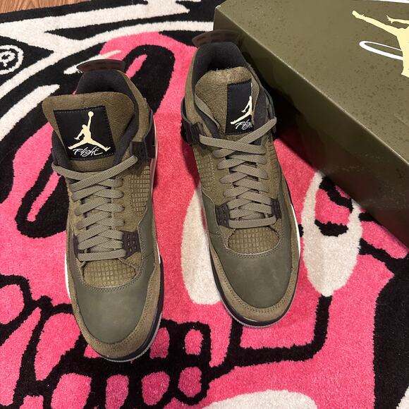 Jordan 4 Retro SE Craft Medium Olive - Size 11.5 - Brand New - Picture 2 of 9